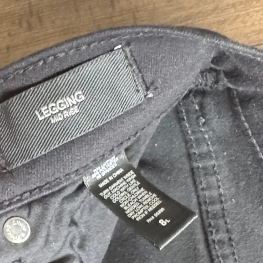 Express Black Ripped Skinny Jeans - long - Picture 2 of 7